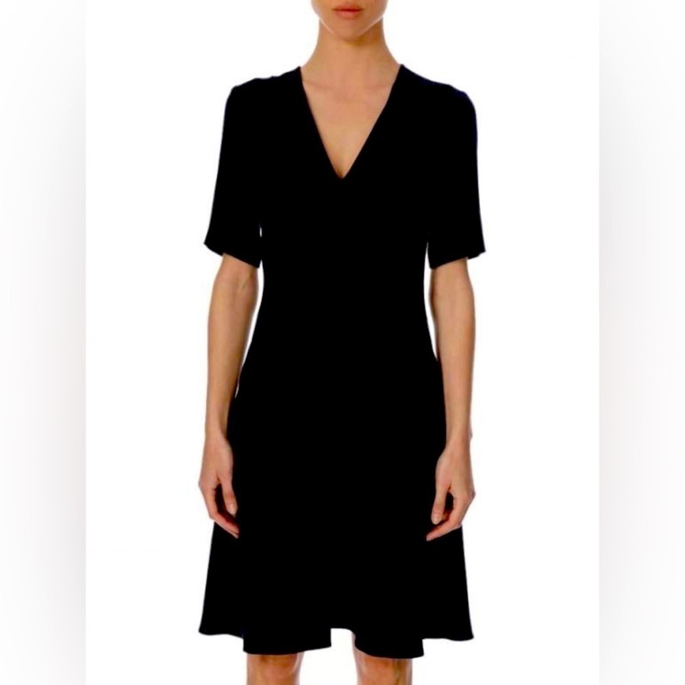 Joseph Dolina Crepe Black Dress NWT Size: 38/ M